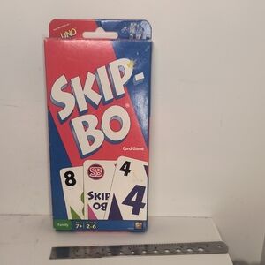 Vintage Skip-Bo Card Game 2003 from Makers of Uno Mattel 42050